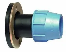 Муфта обжимная с фланцем 110х4&quot;