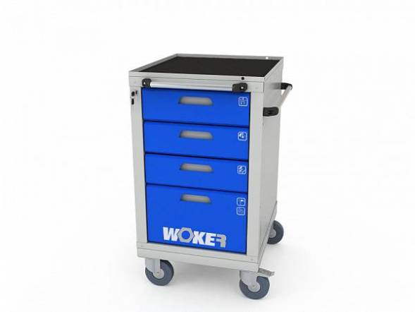 Тумба для инструментов мобильная ДВК WOKER PRO 04 M