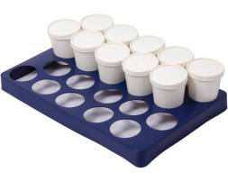 Дистанцирующая перегородка с ячейками для стаканов, горшков, банок