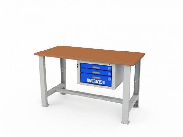 Стол рабочий ДВК стационарный WOKER PRO 06.1500