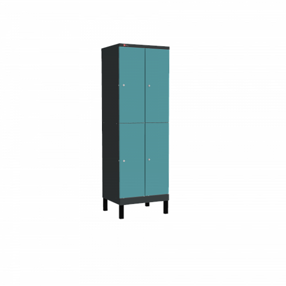 Шкаф ДиКом УНО-322 (RAL 7016+RAL 5018) [ ER-00031319 ]