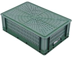 Пластиковый ящик 600х400х200 перфорированный