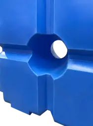 Емкость прямоугольная 2000л горизонтальная