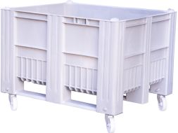BoxPallet 1200x1000x900 мм сплошной на колесах