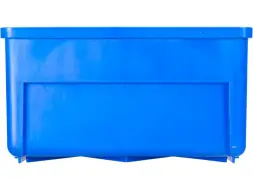Контейнер полочный пластиковый, 300x185x100 мм, 5.55 л, синий [6002]