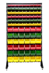 Стеллаж с пластиковыми ящиками 1801-1/5/6 Kombo