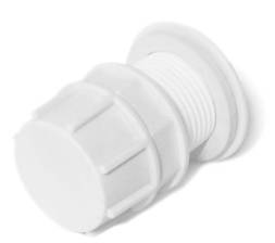 Отвод пластиковый с заглушкой 1/2&quot;