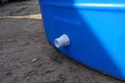 Отвод пластиковый с заглушкой 1/2&quot;