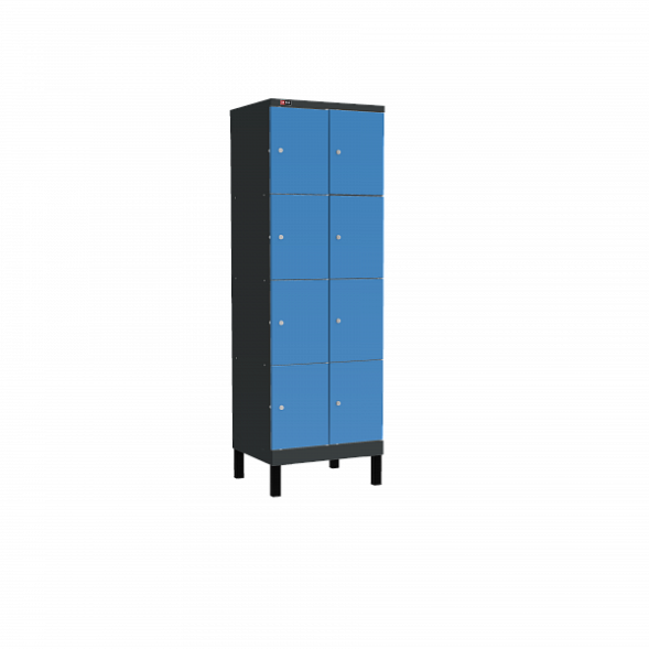 Шкаф ДиКом УНО-324 (RAL 7016+RAL 5012) [ ER-00031327 ]