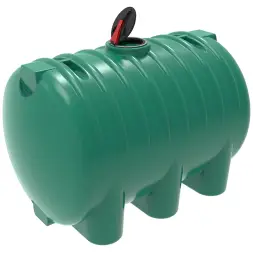 Емкость HR 8000л зеленая с откидной крышкой