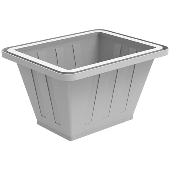 Ванна пластиковая пищевая К, 200 л, HDPE, белый [132.0200.001.0] в Нижнем Новгороде