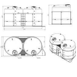 Кассета 12м3 TRN СБ для КАС/ЖКУ